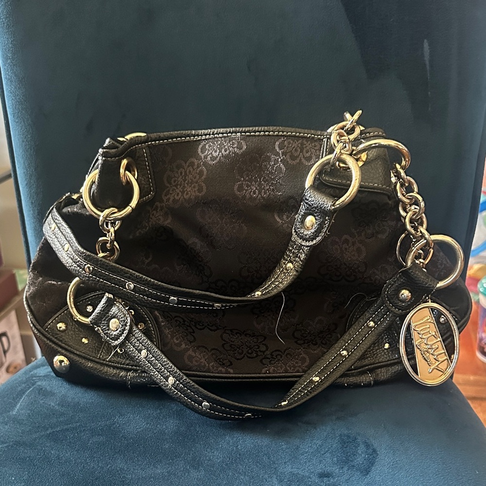 Elegant Kathy Van Zeeland Black Designer Handbag